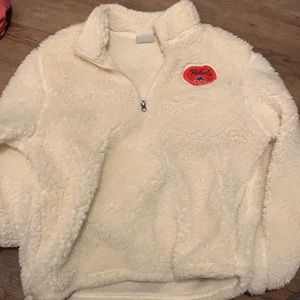 Ole Miss Fluffy Quarter Zip